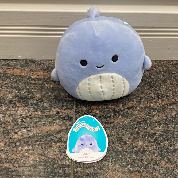 Squishmallows - Samir Whale - 5” - Picture 1 of 5